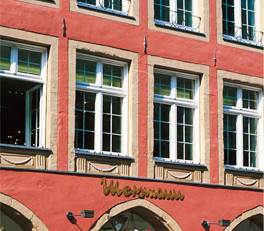 Fassadengestaltung in Münster